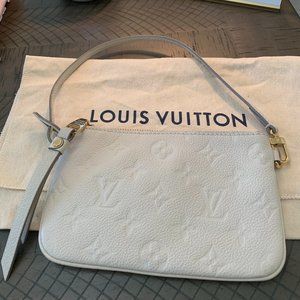LOUIS VUITTON Empreinte Neige Citadine Pochette